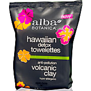 Alba Botanica Volcanic Clay Towelettes (30 wipes)