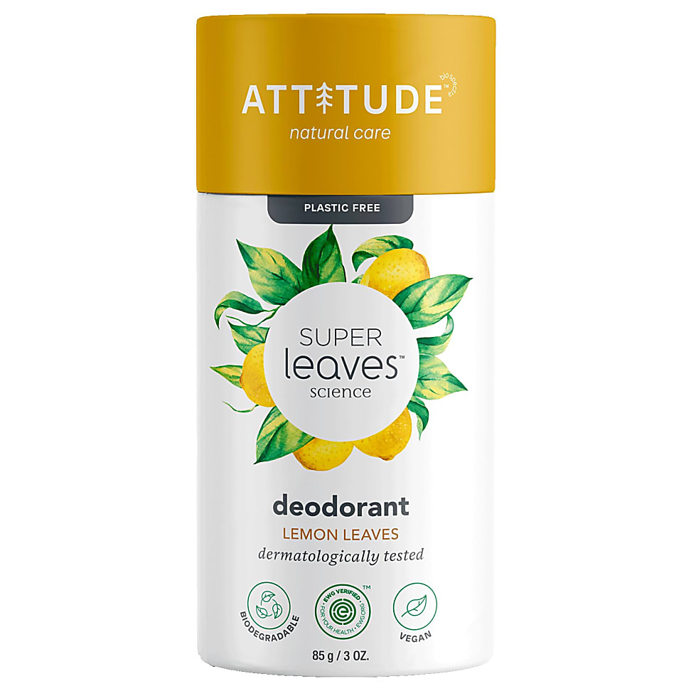Image of Attitude Super Leaves Deodorant - Lemon