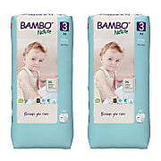 Bambo Nature Luier Maat 3 Jumbo Voordeelverpakking (104 luiers)