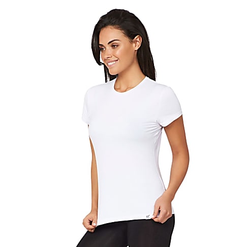 Boody Dames T-shirt Ronde Hals - Wit