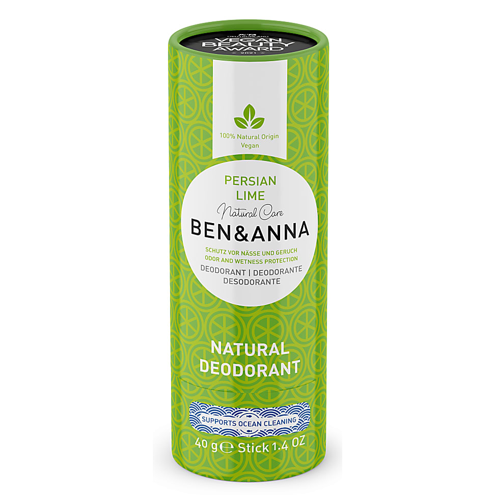 Image of Ben & Anna Papertube Deodorant 40g - Persian Lime