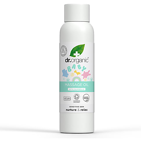 Dr Organic Baby Massageolie met Calendula