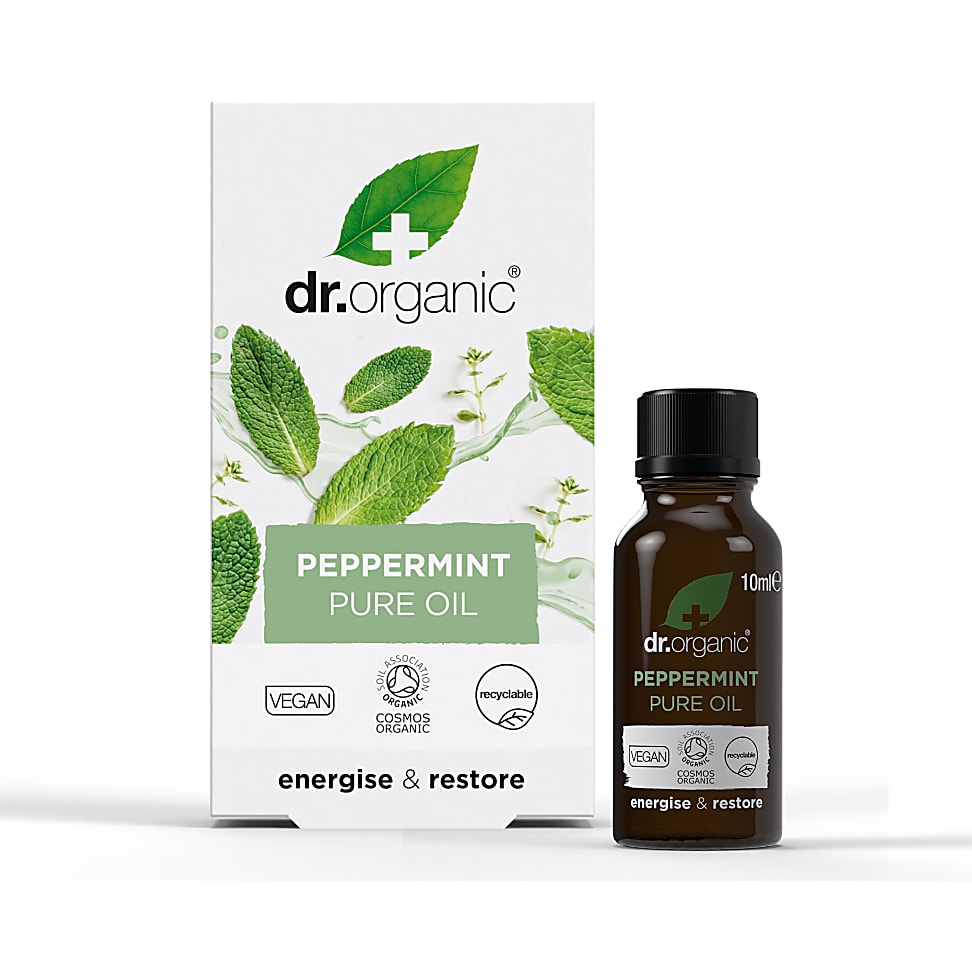 Image of Dr Organic 100% Pure Pepermuntolie