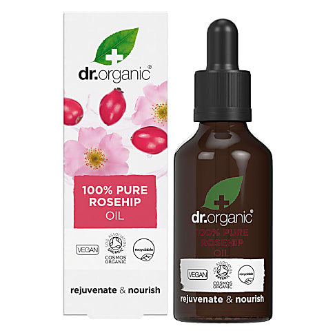 Dr Organic 100% Pure Rozenbottelolie