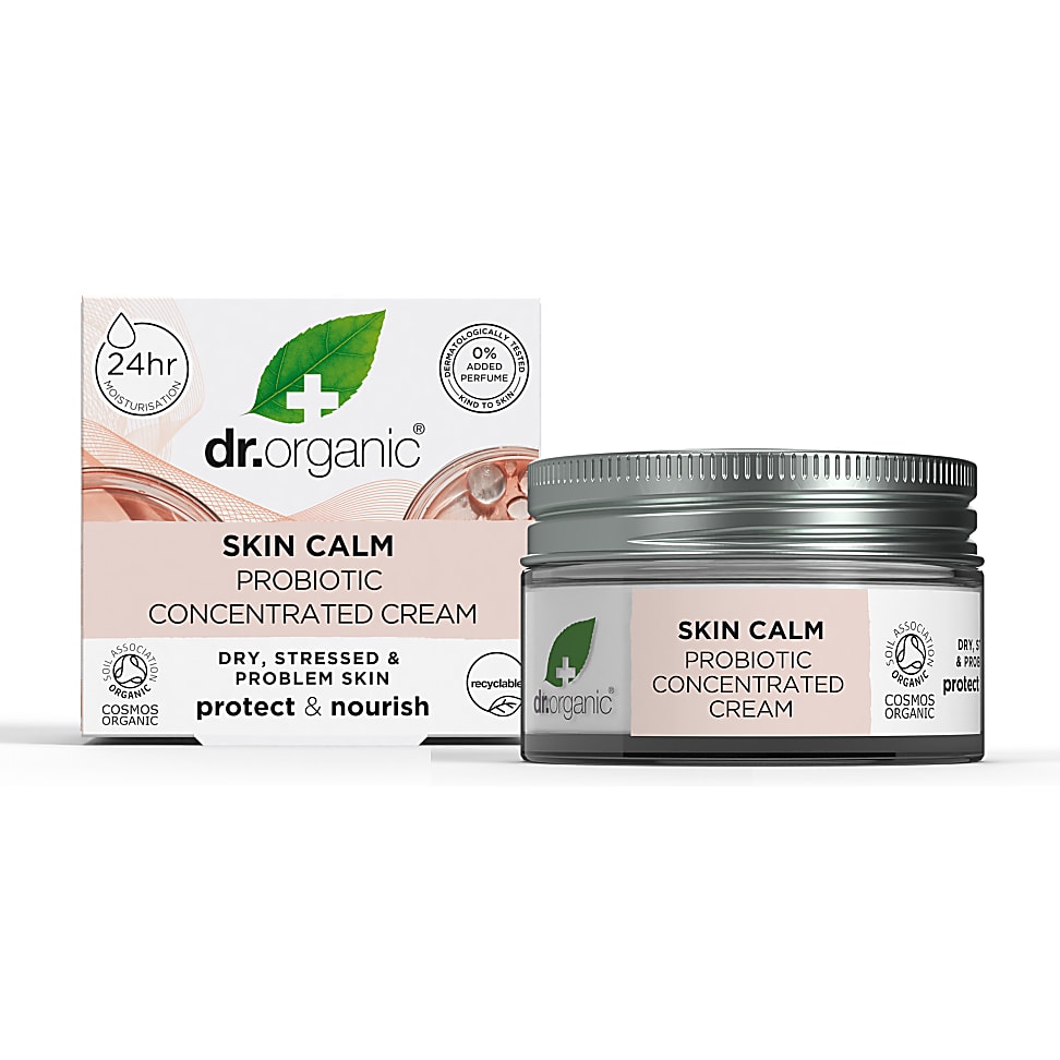 Image of Dr Organic Skin Calm Probiotic Concentrated Dagcreme