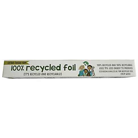 Eco Green Living 100% Gerecyclede Aluminiumfolie x 10m