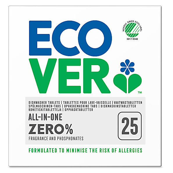 Image of Ecover Zero Vaatwastabletten All in One 25 stuks