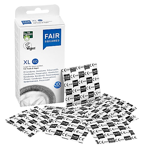 Fair Squared Condooms 8 stuks - XL