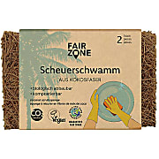 Fair Zone Schuurspons van Kokosnootvezels (set van 2)