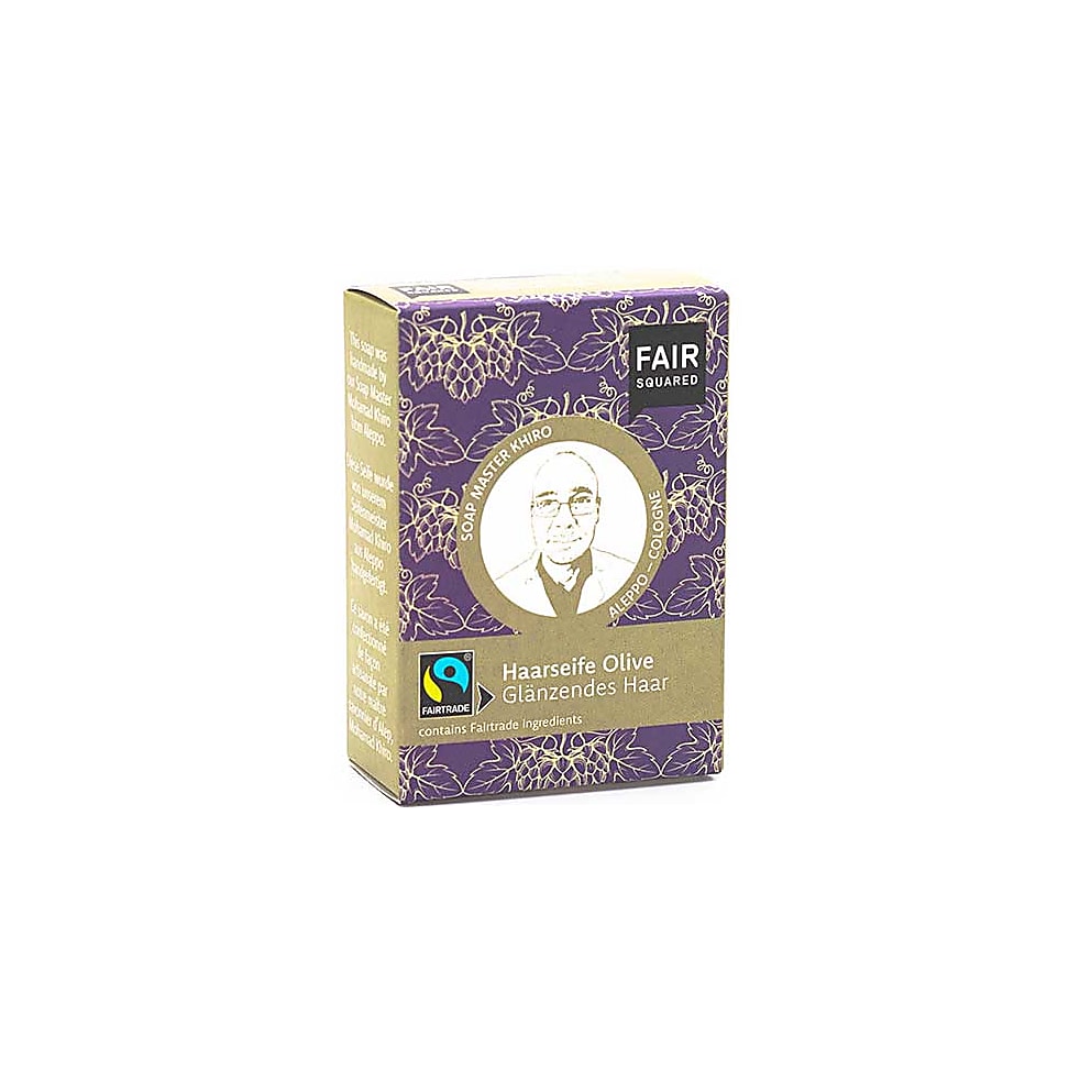 Image of Fair Squared Shampoo Bar Olijf 80 gram - Normaal Haar