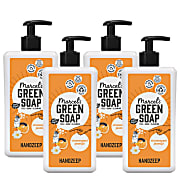Marcel's Green Soap Handzeep Sinaasappel & Jasmijn Multipack x4