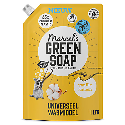 Marcel's Green Soap Wasmiddel Stazak Vanille & Katoen