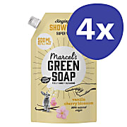 Marcel's Green Soap Douchegel Vanille & Kersenbloesem Stazak Multipack x4
