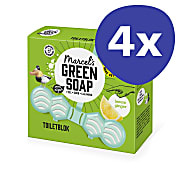 Marcel's Green Soap Toiletblok Citroen & Gember Multipack x4