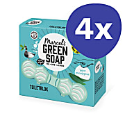 Marcel's Green Soap Toiletblok Munt & Eucalyptus Multipack x4