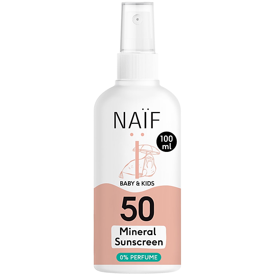Image of Naïf Zonnebrandcreme 0% parfum voor Baby & Kids SPF50 100ml
