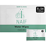 Naif Plasticvrije Wipes Box (8x54)