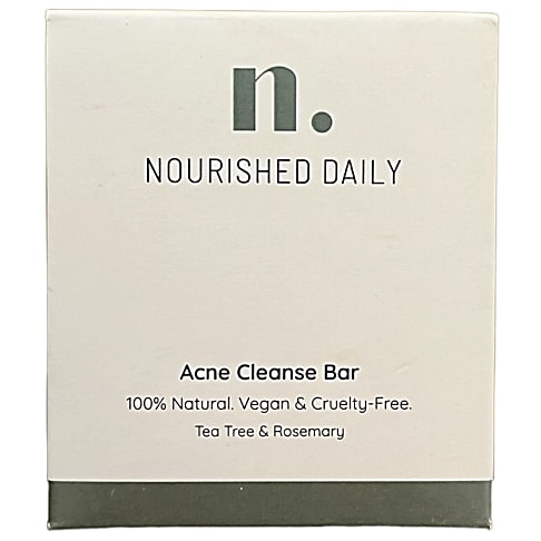 Nourished Daily Acne Gezichtsreiniger Bar - 135gr