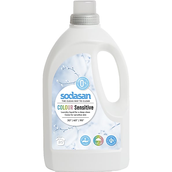 Maak een bed Bedrijf ontgrendelen Sodasan Vloeibaar Wasmiddel Sensitive voor Gekleurde Was (1,5L) |  BigGreenSmile
