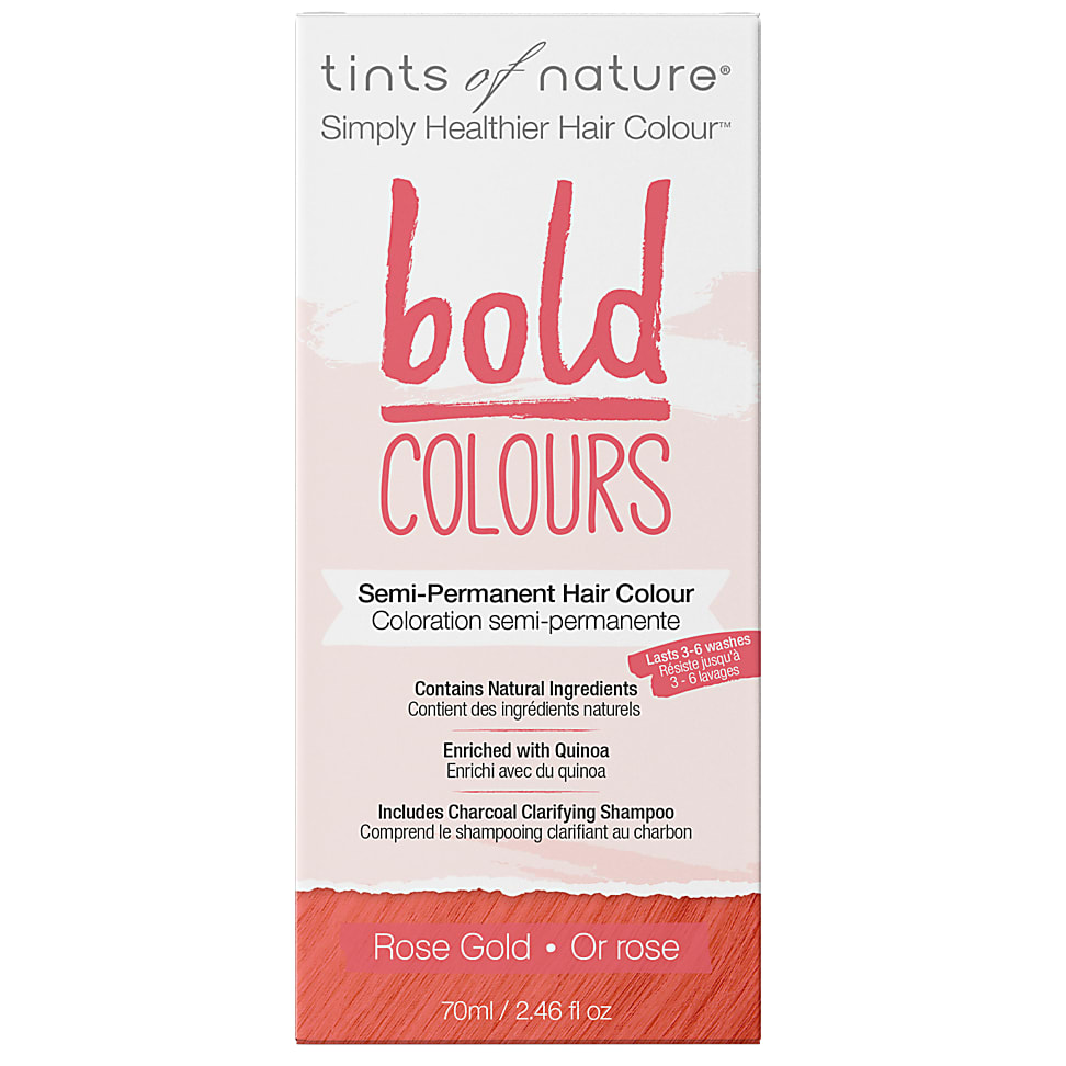 Image of Tints of Nature, Bold Rose Gold Semi Permanente Haarkleuring