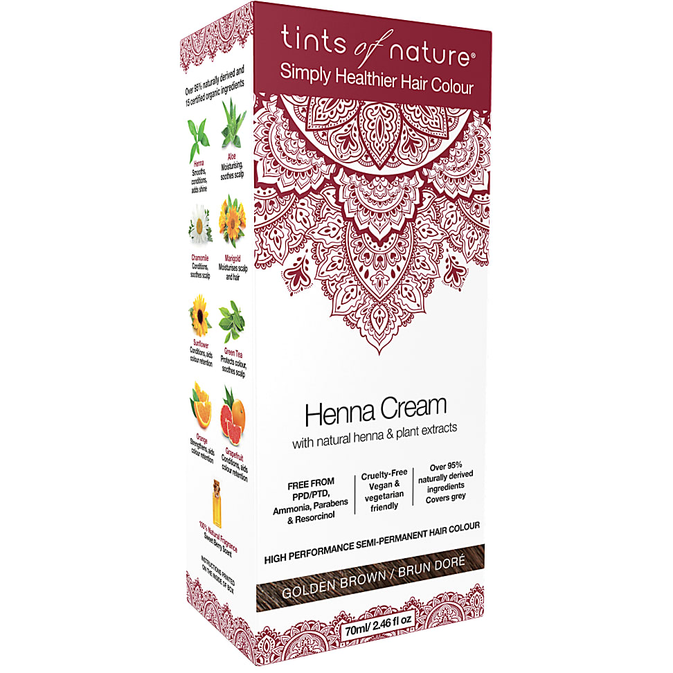 Image of Tints Of Nature Tints Henna Cream Golden Brown