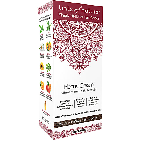 Tints Of Nature Tints Henna Cream Golden Brown