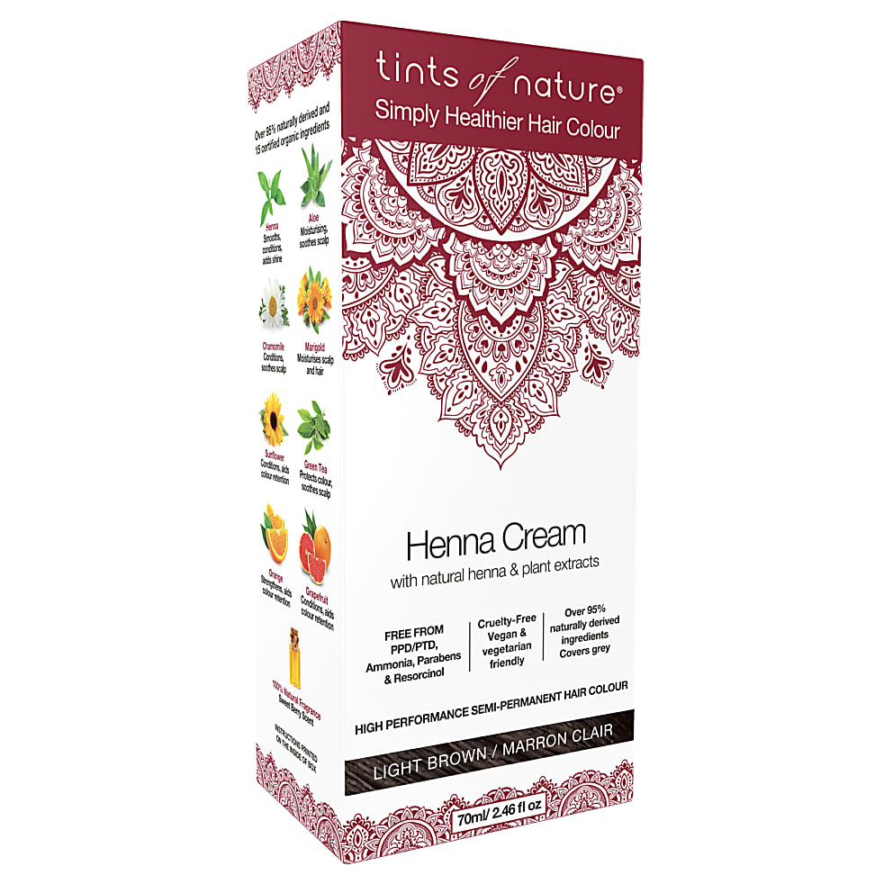 Image of Tints Of Nature Tints Henna Cream Light Brown