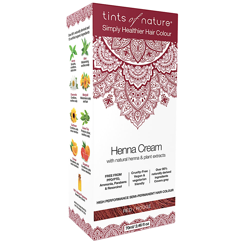 Image of Tints Of Nature Tints Henna Cream Red