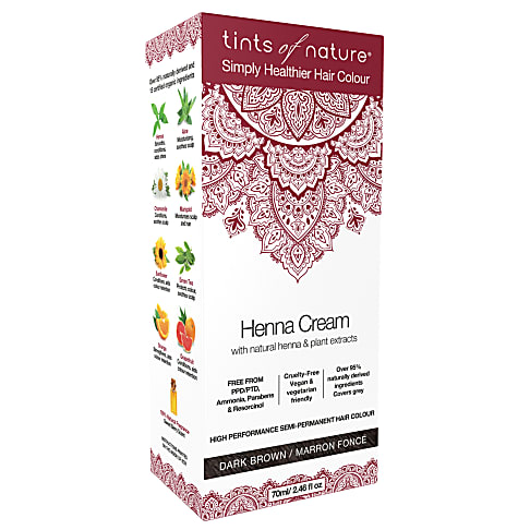 Tints Of Nature Tints Henna Cream Dark Brown